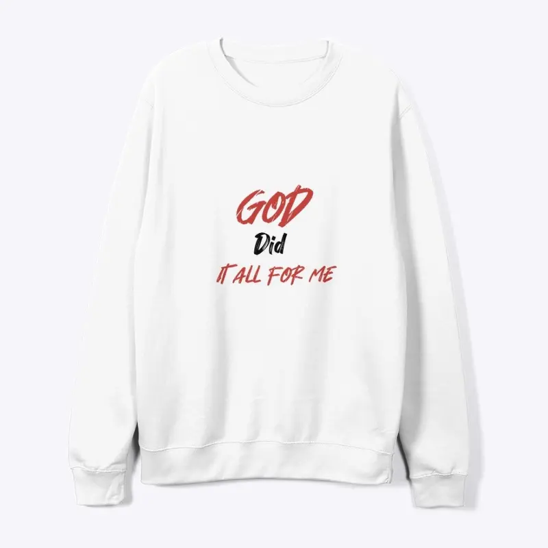 God Did It All For Me (RB Lettering) 