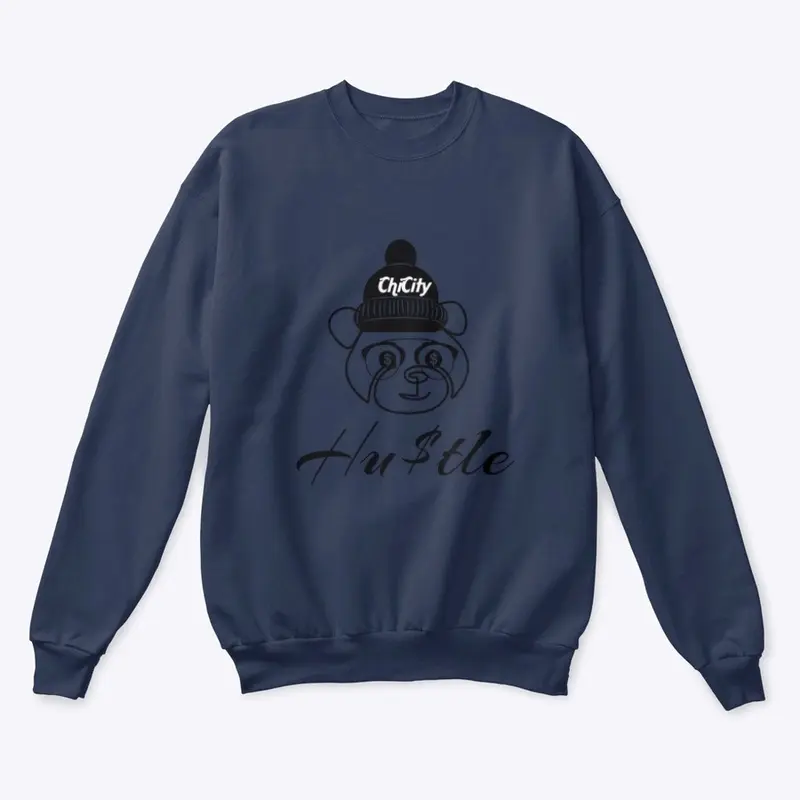 Crewneck Hustle Bear Sweatshirt 1.0