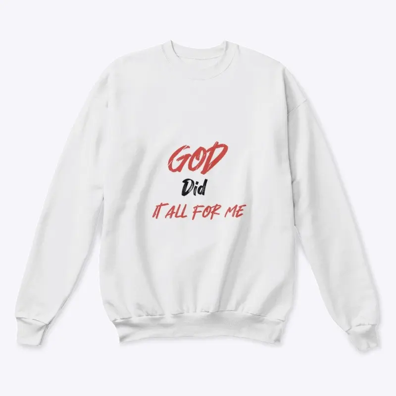 God Did It All For Me (RB Lettering) 