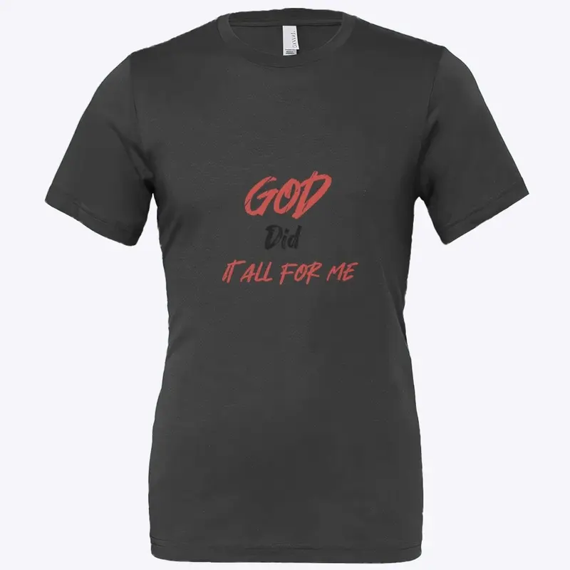 God Did It All For Me (RB Lettering) 