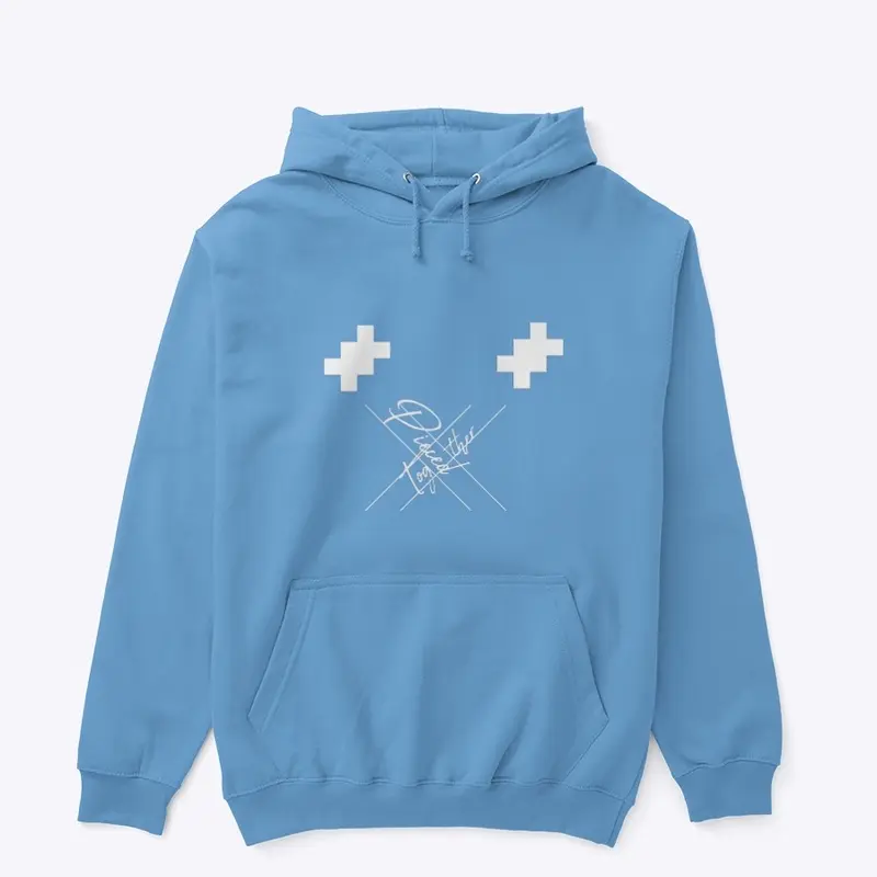 Pieced Together Heart Unisex Hoodie 