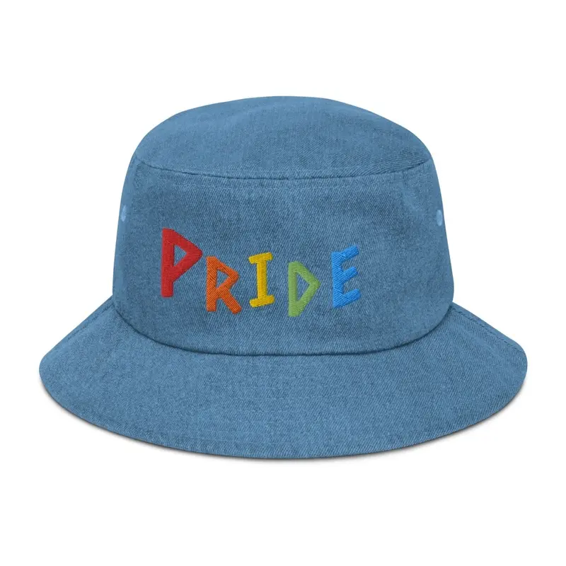 Denim PRIDE Bucket Hat 