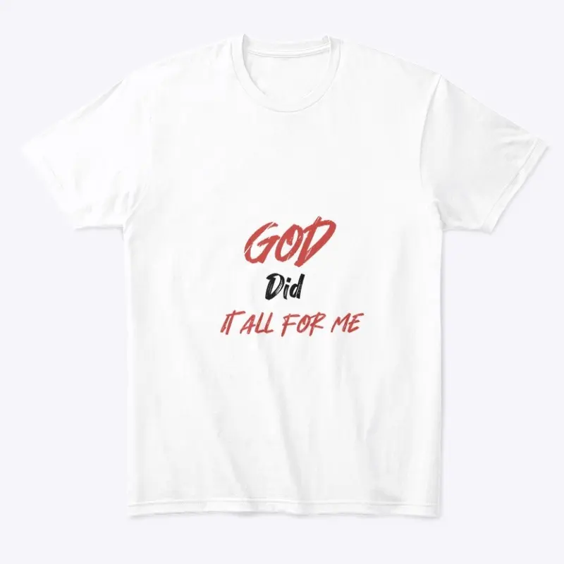 God Did It All For Me (RB Lettering) 