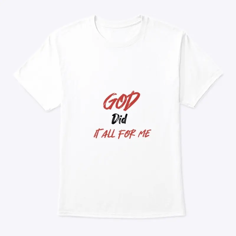 God Did It All For Me (RB Lettering) 