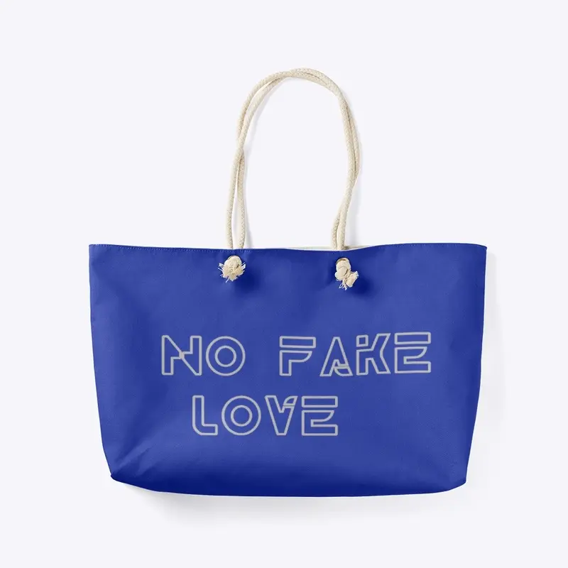 No Fake Love Tote 1.3