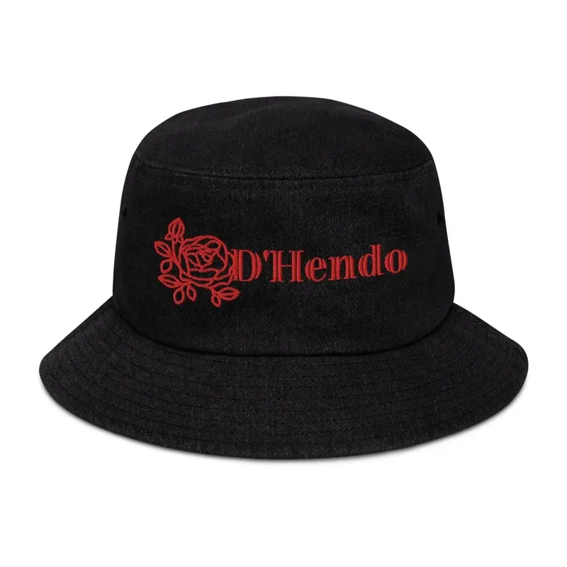 D'Hendo Red Rose Bucket Hat